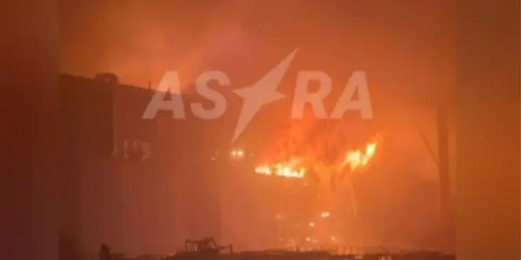 На заводі в російській ОЕЗ "Алабуга", де збирають "Шахеди", спалахнула пожежа