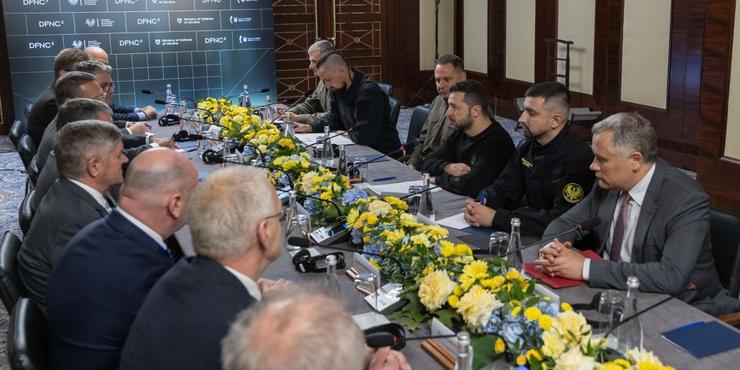 Зеленський зустрівся з главами провідних оборонних компаній світу: про що говорили