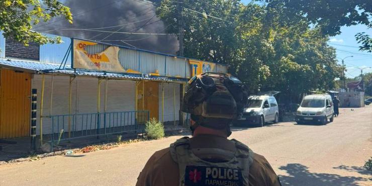Армія РФ випустила вісім ракет по ринку в Костянтинівці: є загиблі та поранені
