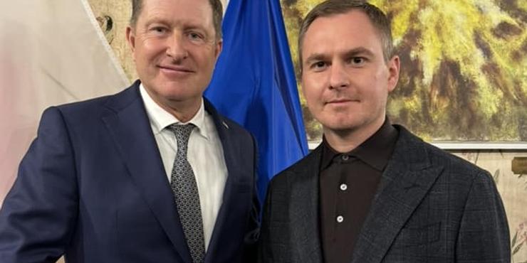 Руслан Кравченко на зустрічі з послом США у Польщі закликав підтримати "План Перемоги" Володимира Зеленського