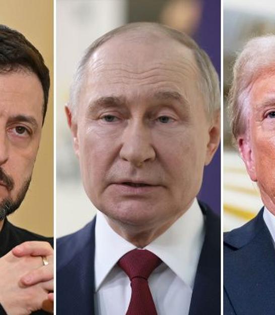 Дональд Трамп, Володимир Зеленський, Володимир Путін