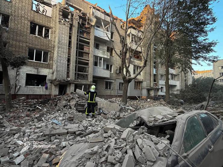 Наслідки ракетного удару по Львову Наслідки ракетного удару по Львову
