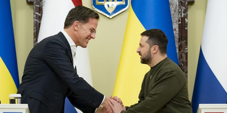 Прем'єр Нідерландів Рютте в Києві: Ви б'єтесь за нашу свободу і безпеку
