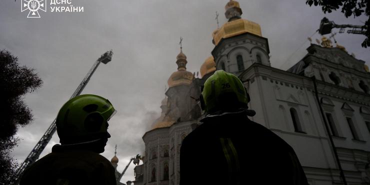 Атака РФ на Київ: п'ятеро загиблих, значних руйнувань зазнала Києво-Печерська лавра і кіностудія ім. Довженка