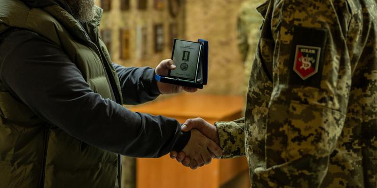 На Луганщині нагородили прикордонників з бригади "Помста"