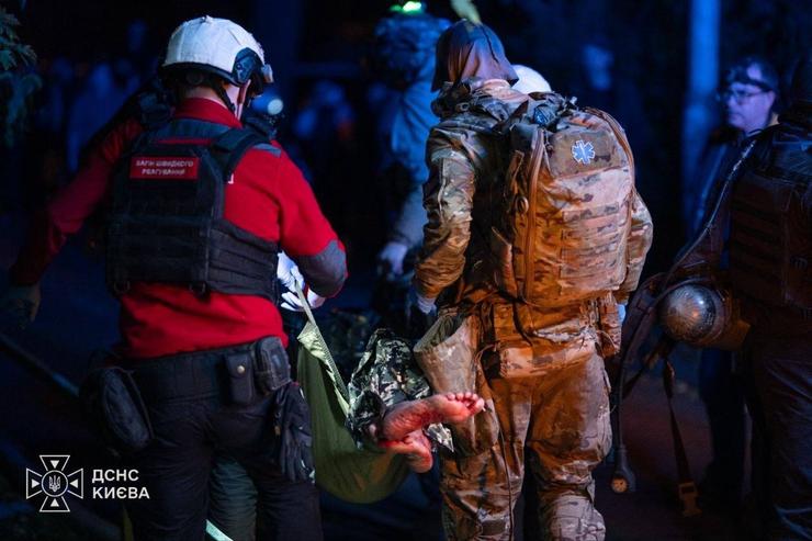 Балістичний удар по Києву