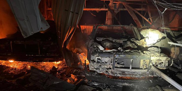Музей ретро-автомобілів на Київщині постраждав під час атаки російських "шахедів"