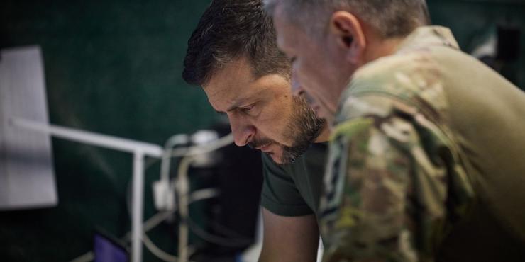 Зеленський приїхав до військових на Донеччину: яка там ситуація