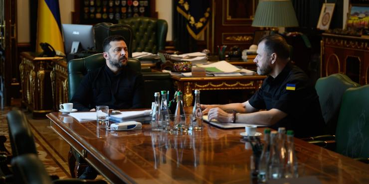 Володимир Зеленський і Ігор Клименко
