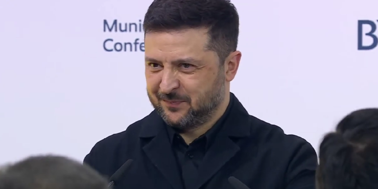Промова Зеленського на Мюнхенській конфренції з безпеки: вибори в Україні, живіт Орбана, Путін - раб війни, критика Байдена