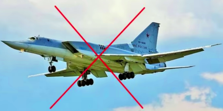“ЗСУ за допомогою дрона знищили російський бомбардувальник Ту-22М3”, — Сирський