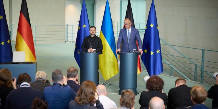 Спецслужби України та Німеччини візьмуться за чоловіків, які незаконно виїхали за кордон, - Зеленський
