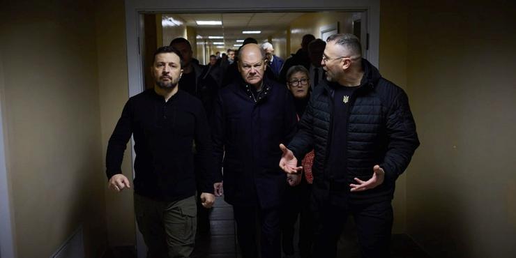 Під час візити до України Шольц планує дізнатися позицію Зеленського щодо мирних переговорів із РФ — Bild