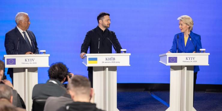 Керівництво ЄС у річницю вторгнення РФ в Україну оголосило про нові плани підтримки: головні заяви