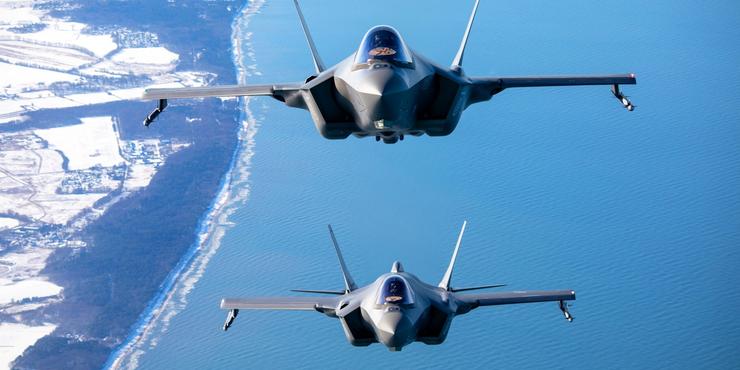 Норвезькі F-35 охоронятимуть головний хаб військової допомоги Україні в Польщі
