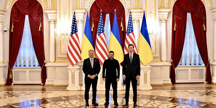 Віткофф та Кушнер на зустрічі з Зеленським в Києві