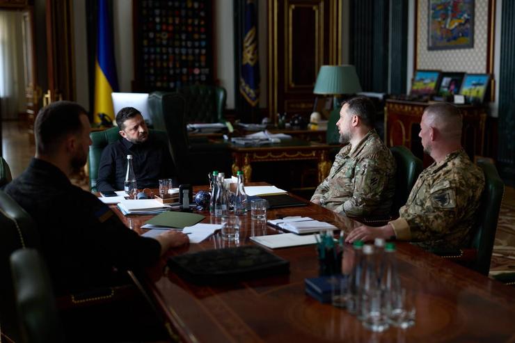 Зустріч Зеленського з військовими командирами