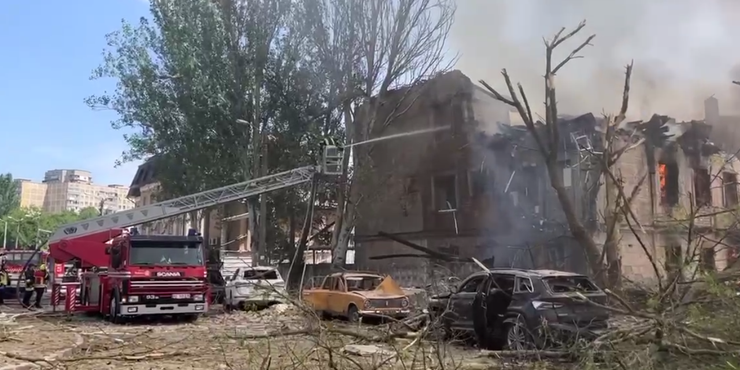 У Дніпрі зросла кількість постраждалих від ракетного удару РФ