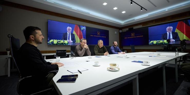 Зеленський провів зустріч із президентом Німеччини: про що йшлося