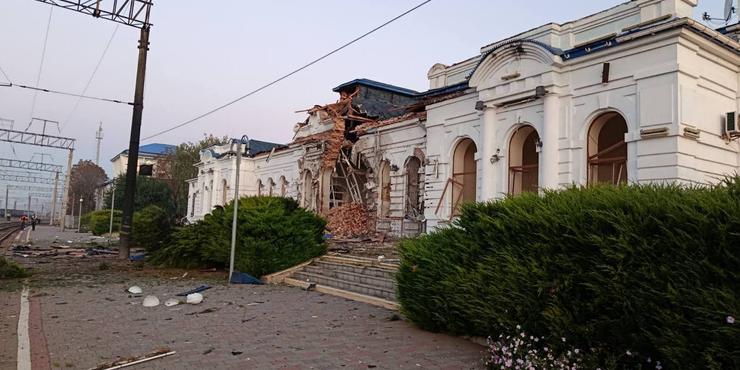 Удар по вокзалу у Берестині Удар по вокзалу у Берестині