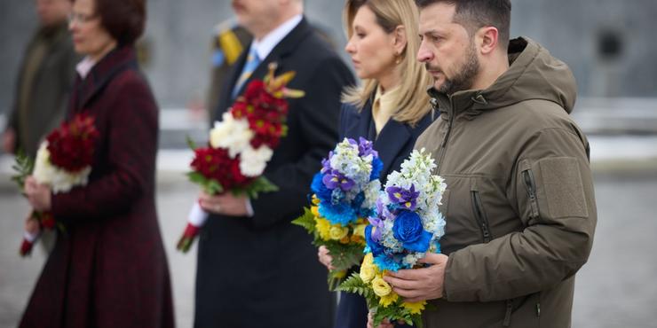 Зеленський приїхав до Львова разом з президентом Латвії