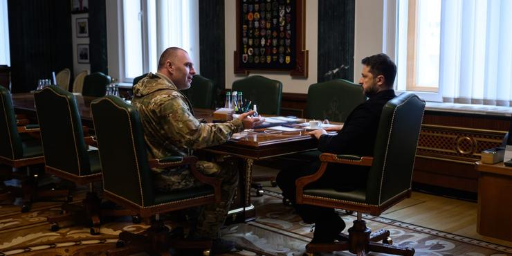 Володимир Зеленський та Василь Малюк