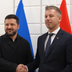 Президент України Володимир Зеленський і прем'єр-міністр Угорщини Петер Мадяр