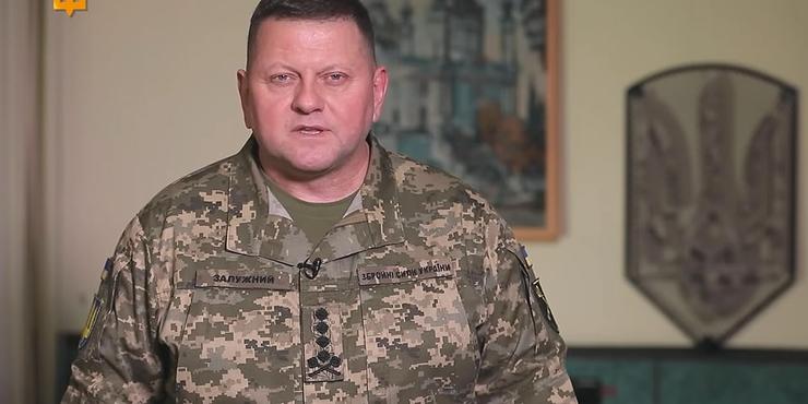 Залужний про атаку РФ: Повітряні сили збили 21 із 23 ракет