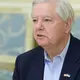 Ліндсі Грем під час візиту в Україні