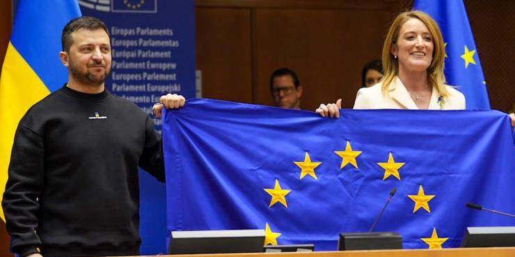 Виступ Зеленського в Європарламенті: головні тези
