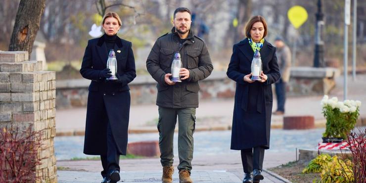 У День гідності та свободи до Києва приїхала президентка Молдови