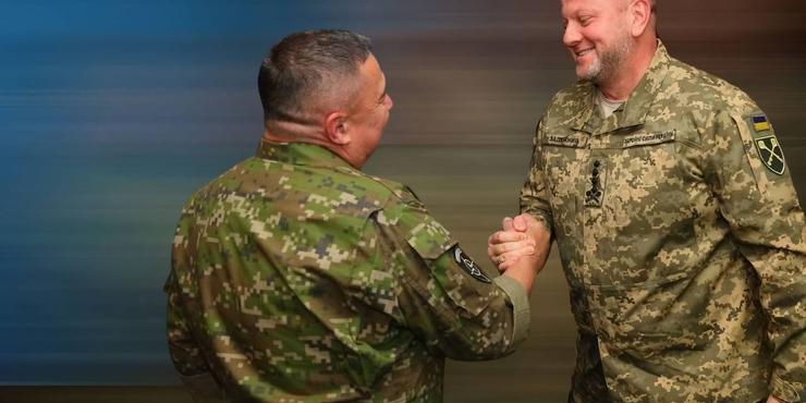 Залужний обговорив контрнаступ ЗСУ з керівником словацької армії: про що вони домовилися