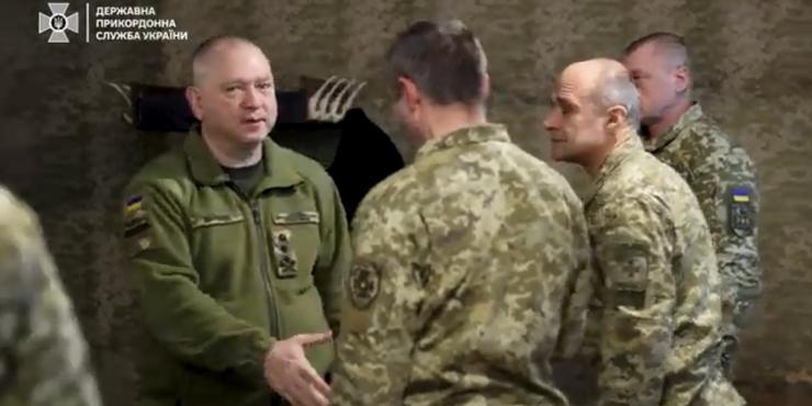 Дейнеко відвідав лінію бойового зіткнення та кордон з Росією