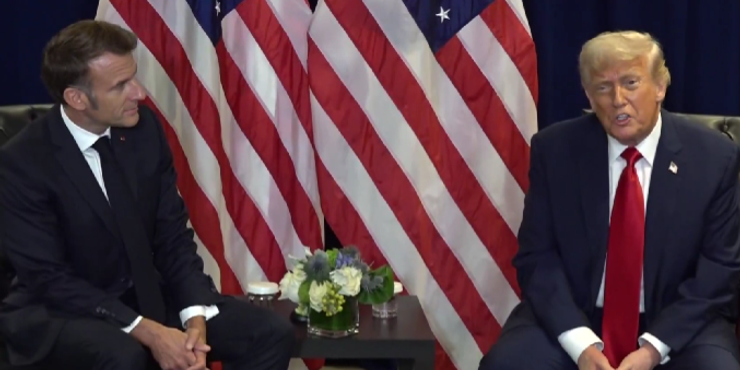 Трамп не вірив у перемогу України над РФ, але Європа його переконала, - Макрон