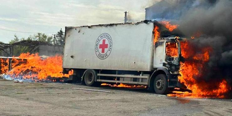 Армія РФ завдала удару по місії Червоного Хреста на Донеччині: Є загиблі