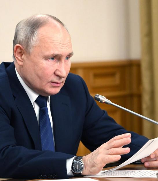 Російський диктатор Володимир Путін
