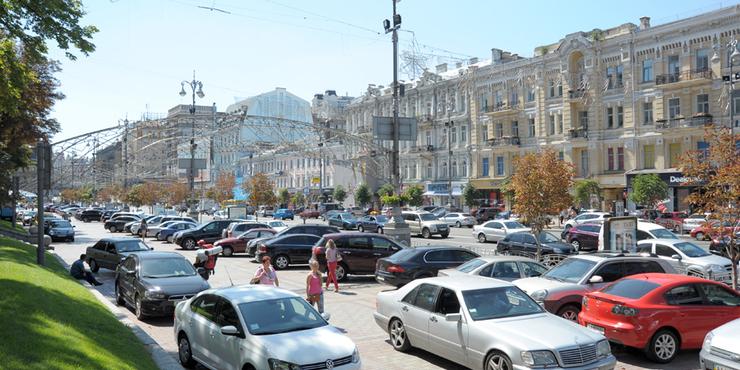 Рух транспорту в Києві