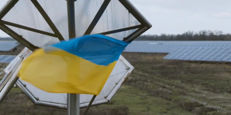 На Херсонщині запрацювала звільнена від окупантів сонячна електростанція