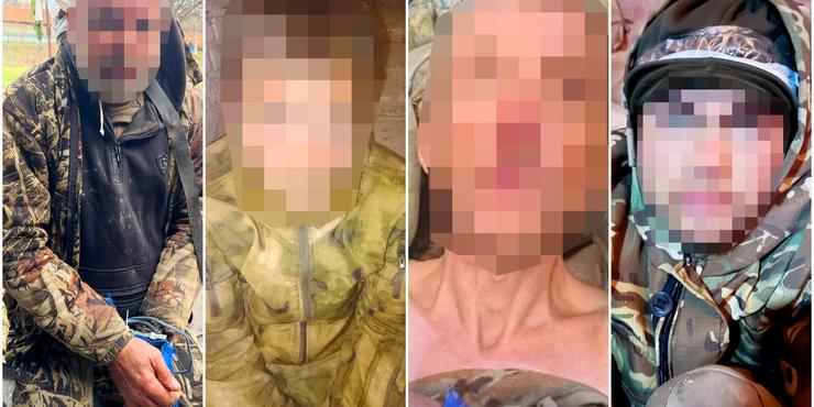 Нацгвардійці взяли у полон чотирьох окупантів на Запорізькому напрямку