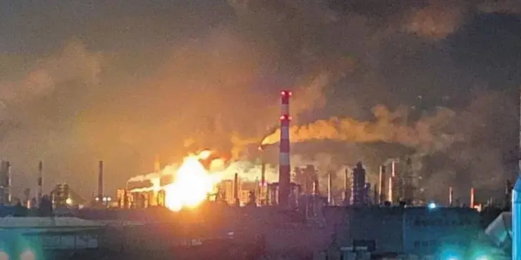Удар по Рязанському НПЗ