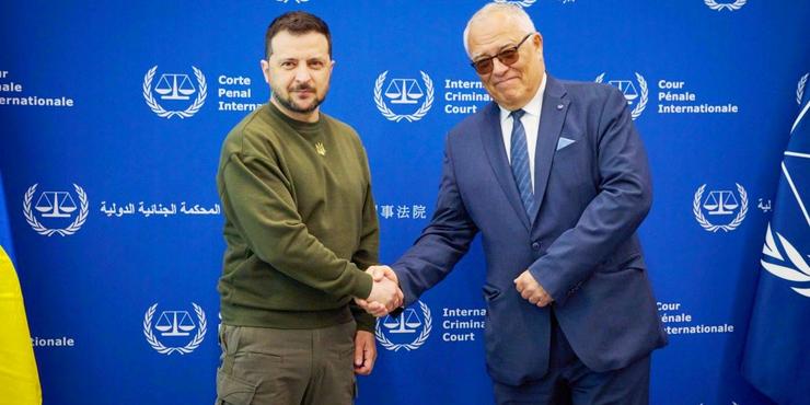 В Гаазі Зеленський заявив, що війна в Україні має стати останньою у світі