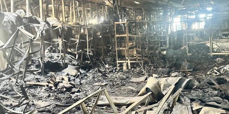 Знищений дата-центр у Києві Знищений дата-центр у Києві