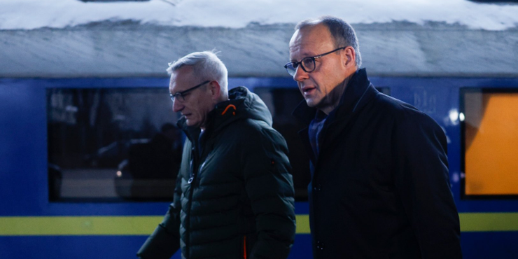 Лідер німецької опозиції Мерц у Києві назвав умови, за яких Путін піде на мирні переговори