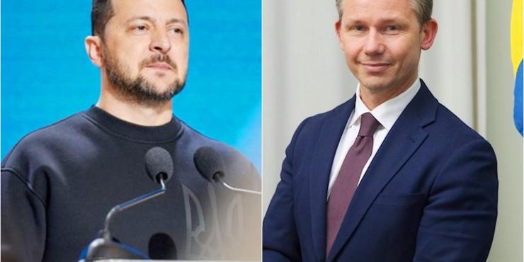 Зеленський зустрівся з міністром оборони Швеції: про що говорили