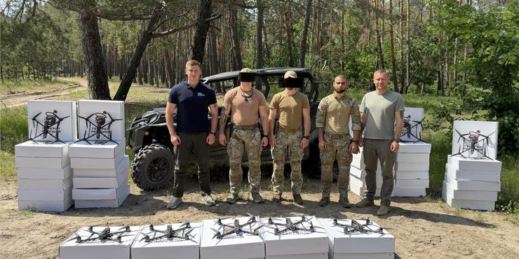 Фонд "МХП-Громаді" посилив "Третій армійський корпус" дронами та баггі