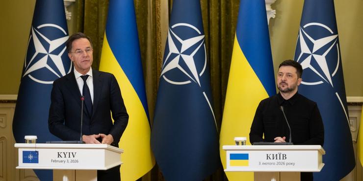 Рютте назвав три рівні гарантій безпеки для України: від грошей до членства в НАТО