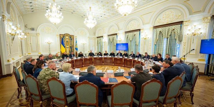 РНБО затвердила плани стійкості для всіх областей, окрім столиці, — Зеленський