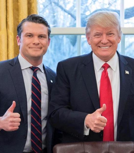 Піт Гегсет та Дональд Трамп