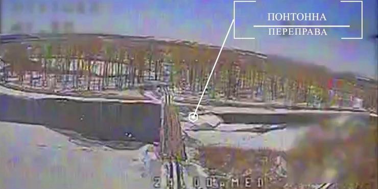 Прикордонники знищили понтонну переправу і російську гармату на Сумському напрямку