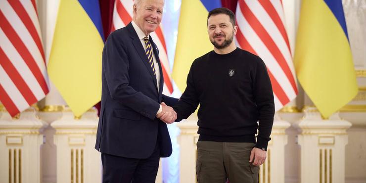 Зеленський підтвердив, що Байден прибув у Київ
